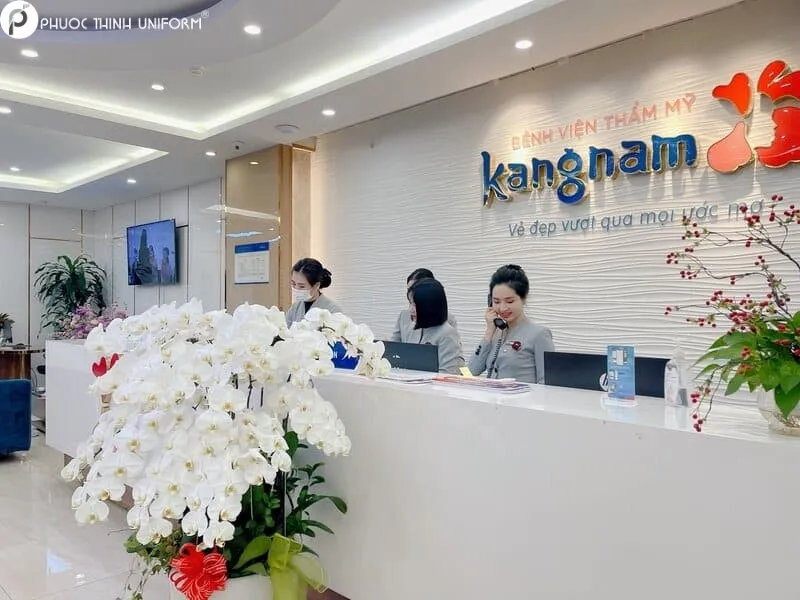 Top 10+ mẫu đồng phục lễ tân bệnh viện đẹp, chuyên nghiệp đồng phục lễ tân bệnh viện