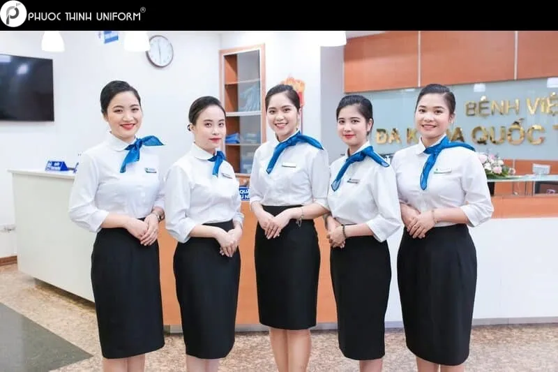 Top 10+ mẫu đồng phục lễ tân bệnh viện đẹp, chuyên nghiệp đồng phục lễ tân bệnh viện