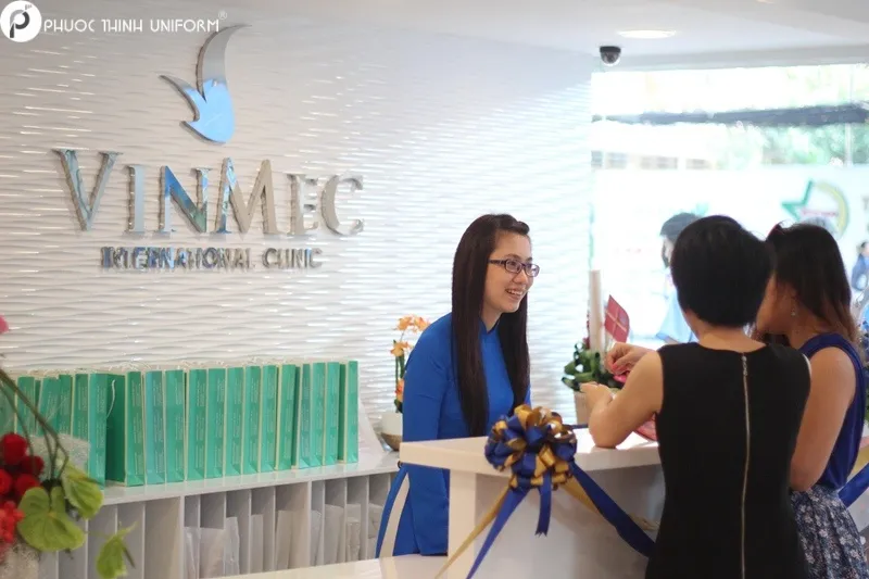 Top 10+ mẫu đồng phục lễ tân bệnh viện đẹp, chuyên nghiệp đồng phục lễ tân bệnh viện