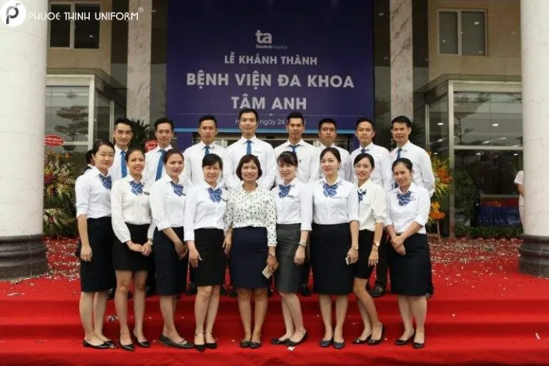 Top 10+ mẫu đồng phục lễ tân bệnh viện đẹp, chuyên nghiệp đồng phục lễ tân bệnh viện