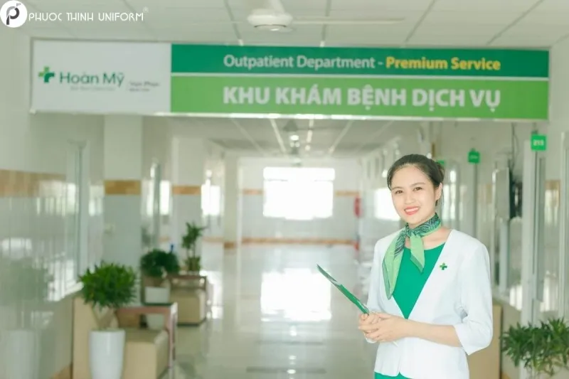 Top 10+ mẫu đồng phục lễ tân bệnh viện đẹp, chuyên nghiệp đồng phục lễ tân bệnh viện