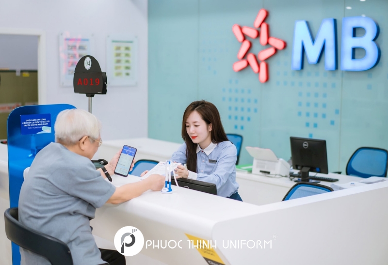 đồng phục mb bank