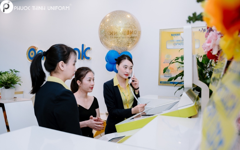 đồng phục nam á bank