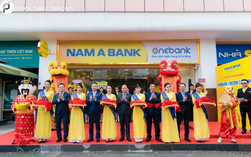 đồng phục nam á bank