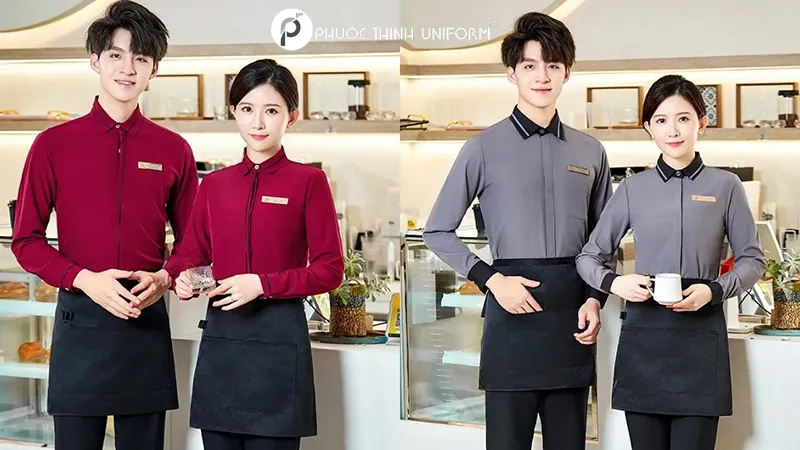 Đồng phục nhà hàng tiệc cưới: Tham khảo các tiêu chí và các mẫu đồng phục sang trọng đồng phục nhà hàng tiệc cưới