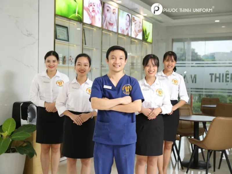 9+ mẫu đồng phục nha khoa đẹp, chất lượng & chuyên nghiệp đồng phục nha khoa