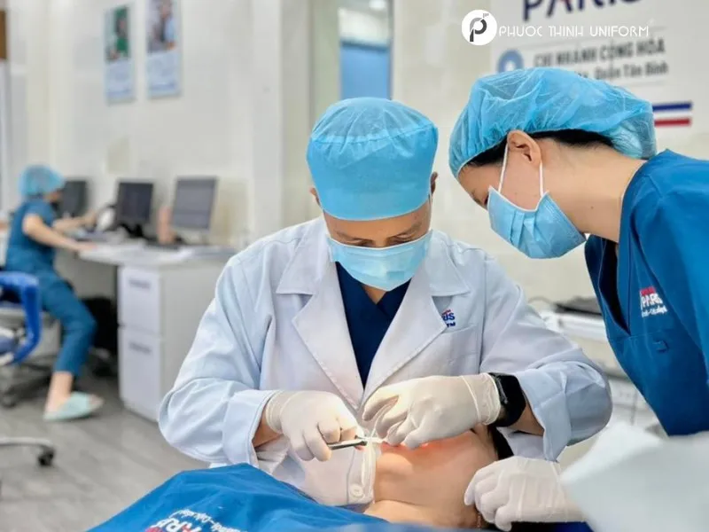 9+ mẫu đồng phục nha khoa đẹp, chất lượng & chuyên nghiệp đồng phục nha khoa