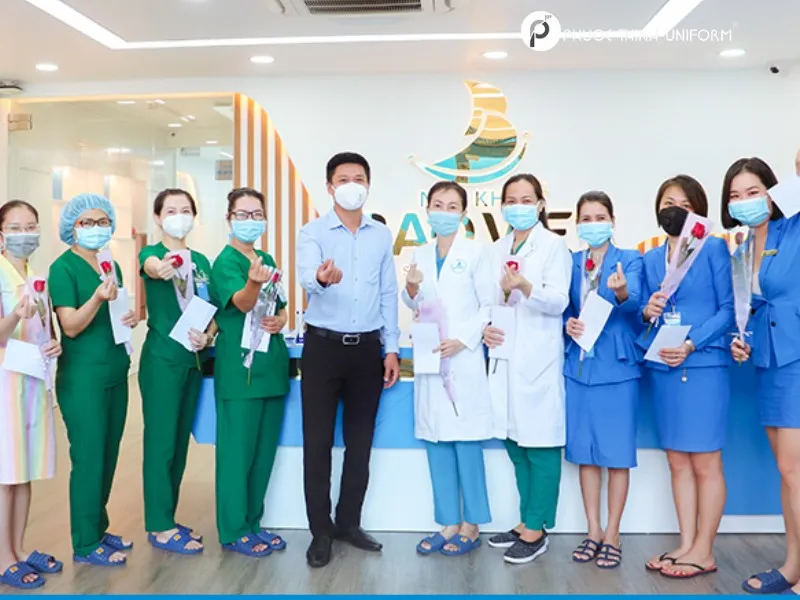 9+ mẫu đồng phục nha khoa đẹp, chất lượng & chuyên nghiệp đồng phục nha khoa