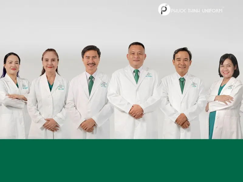 9+ mẫu đồng phục nha khoa đẹp, chất lượng & chuyên nghiệp đồng phục nha khoa