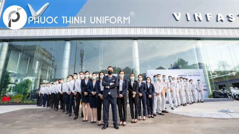 Đồng phục Vinfast: Tối giản, hiện đại & chuyên nghiệp Đồng phục Vinfast