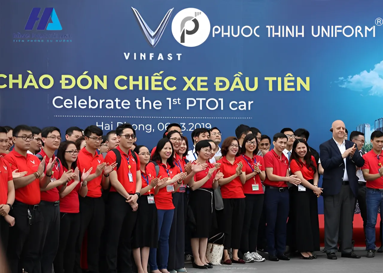 Đồng phục Vinfast: Tối giản, hiện đại & chuyên nghiệp Đồng phục Vinfast