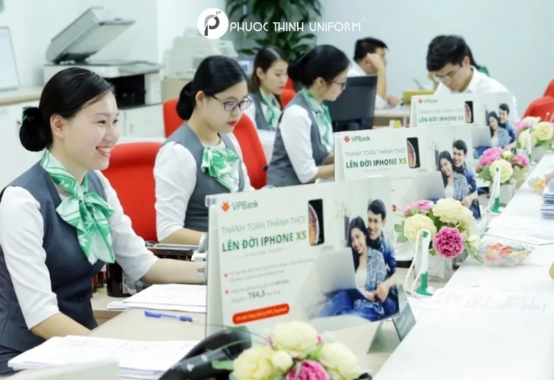 10+ mẫu đồng phục VPBank nhã nhặn và lịch sự cho nhân viên đồng phục vpbank