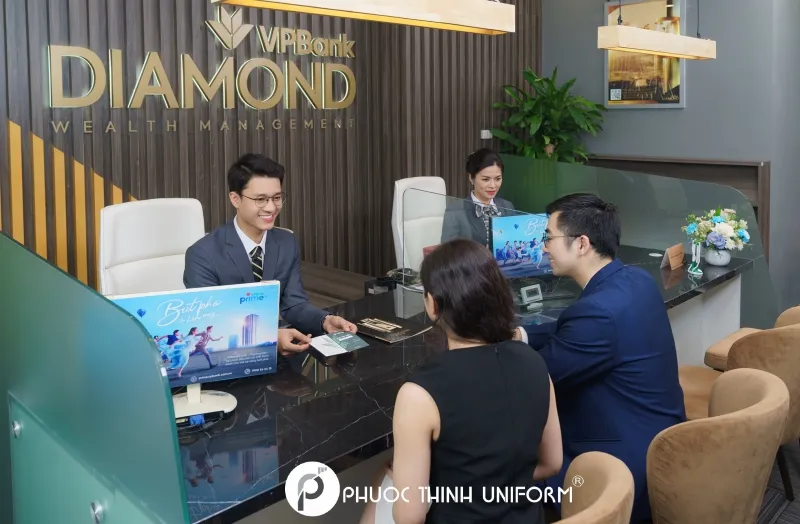 10+ mẫu đồng phục VPBank nhã nhặn và lịch sự cho nhân viên đồng phục vpbank