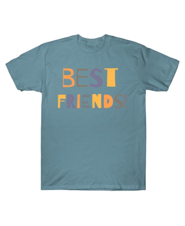Áo Thun Nhóm Màu Xanh Dương “Best Friends”