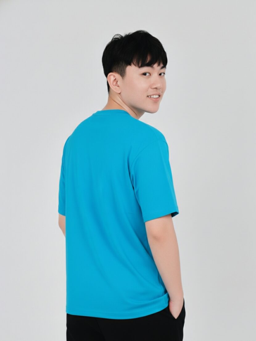 Áo đồng phục nhóm đi du lịch màu xanh “LOVE”