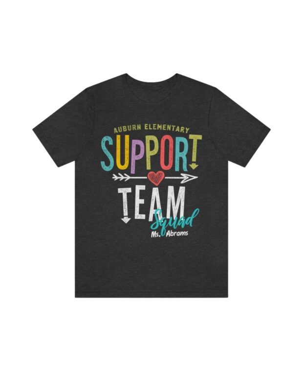 Áo Thun Nhóm Màu Xám “Support Team”