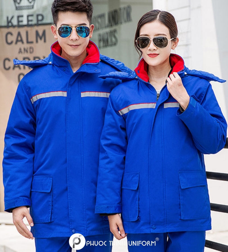 áo khoác công nhân
