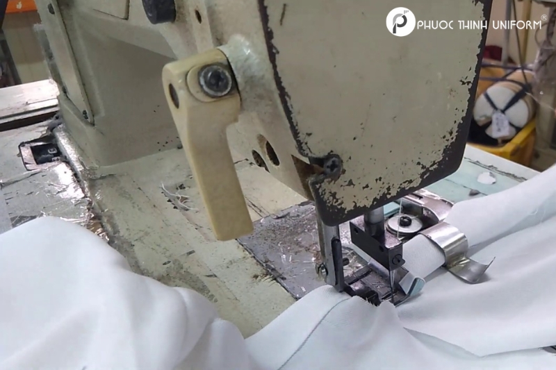 Quy trình may áo sơ mi đồng phục chi tiết tại Đồng Phục Phước Thịnh quy trình may áo sơ mi