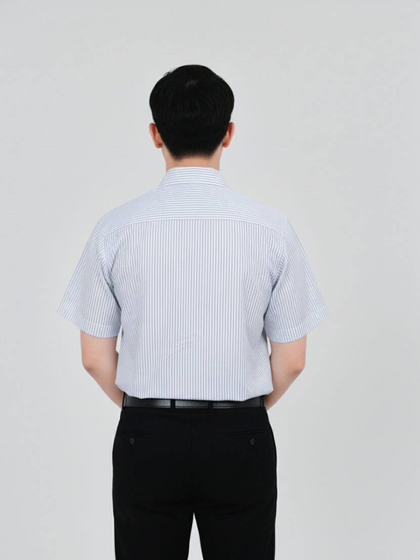 Áo sơ mi đồng phục công ty cơ khí TH