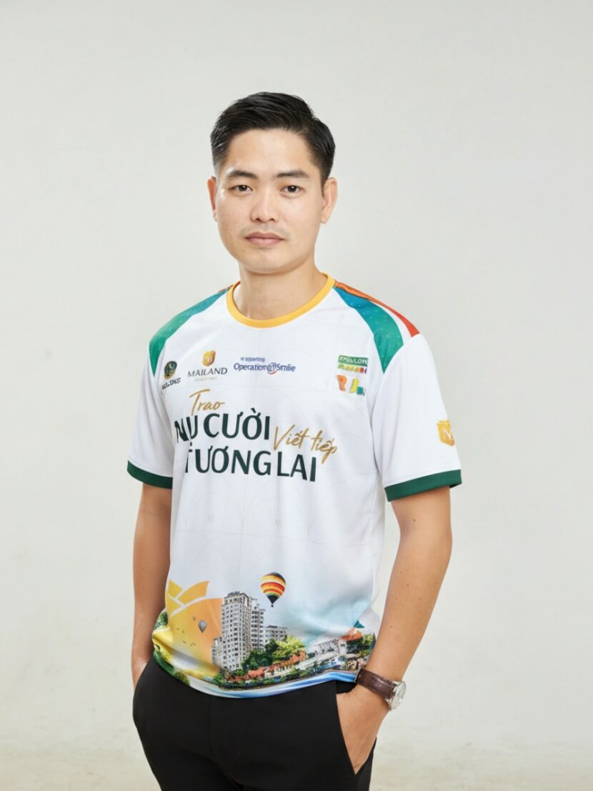 Áo team building màu trắng - 04