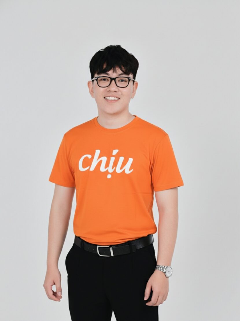 Áo team building màu cam - 03