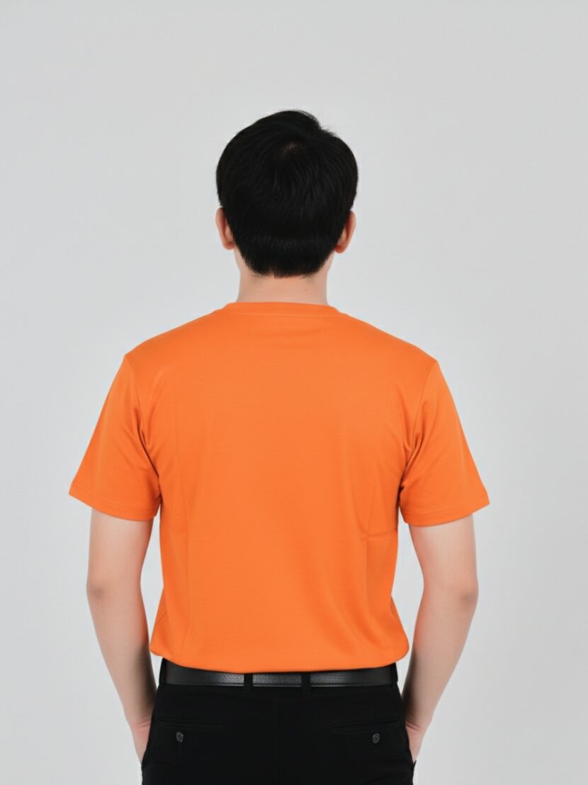 Áo team building màu cam - 03
