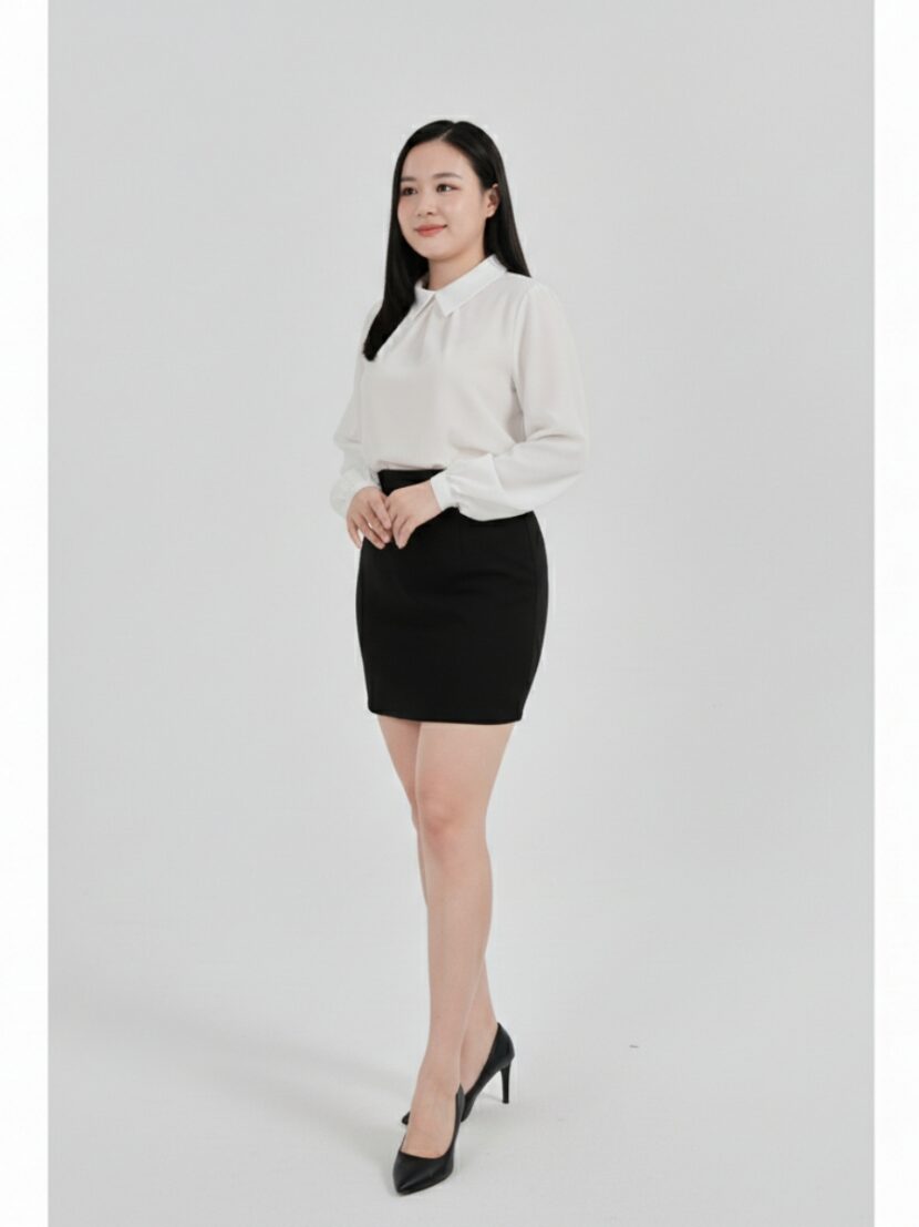 Chân váy đồng phục bút chì công sở - 24