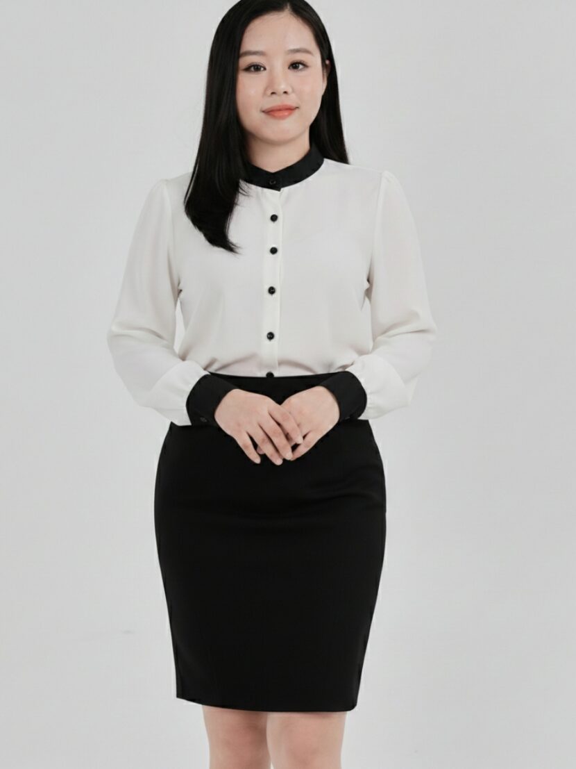 Váy đồng phục bút chì công sở - 32