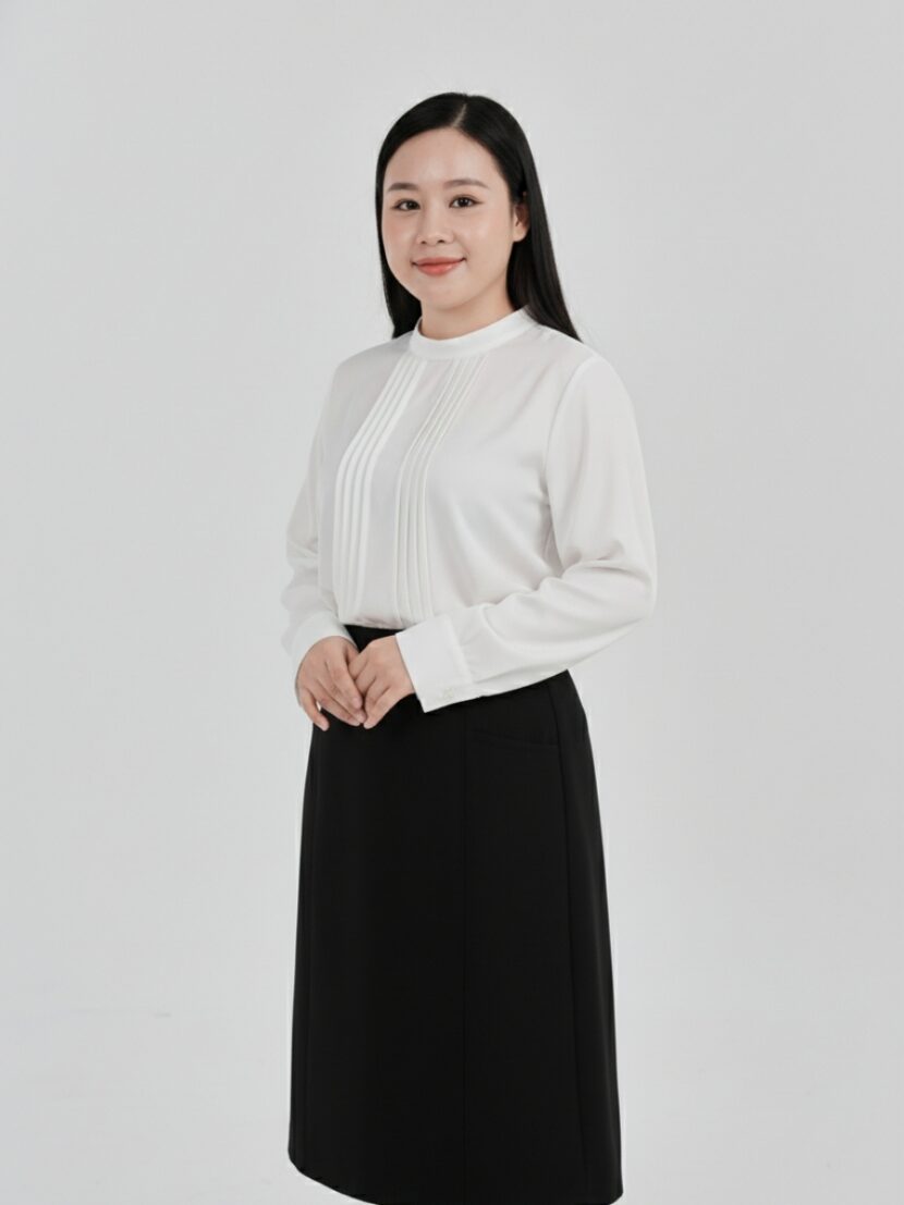 Chân váy đồng phục công sở chữ A - 25