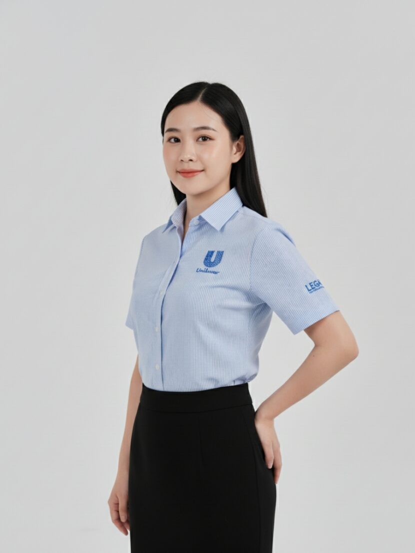 Áo sơ mi đồng phục Unilever