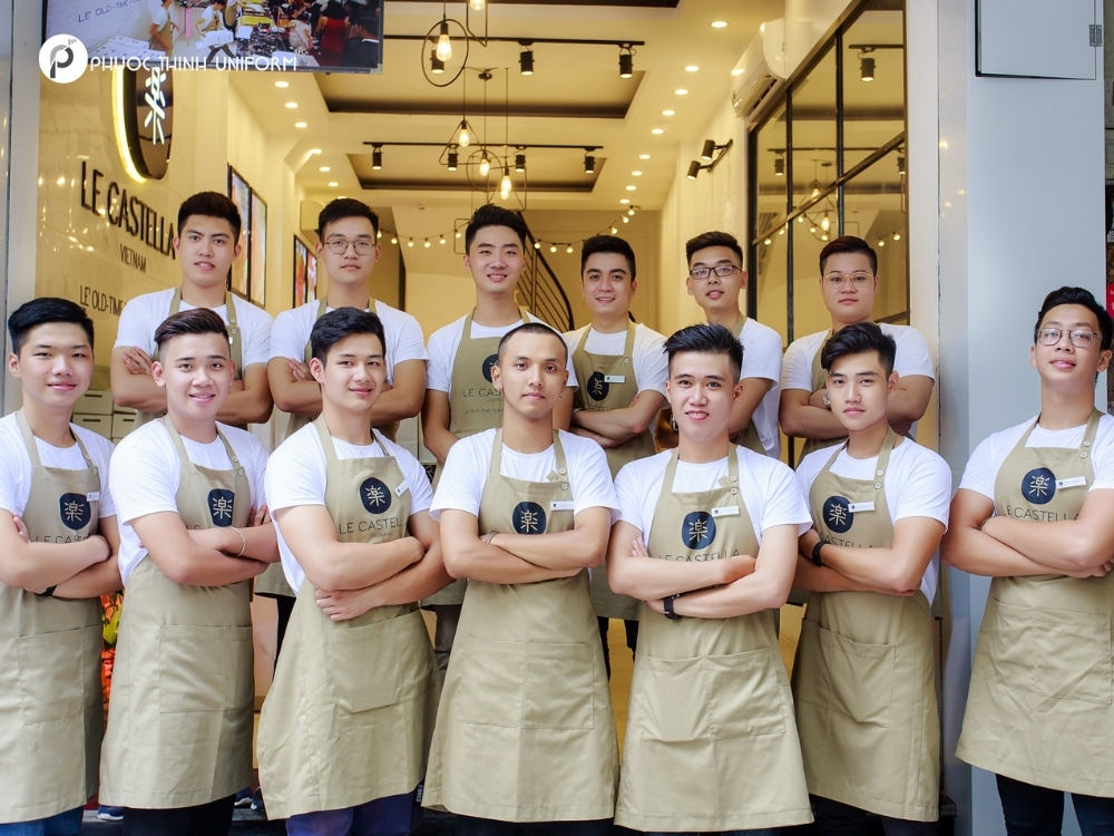 đồng phục quán cafe