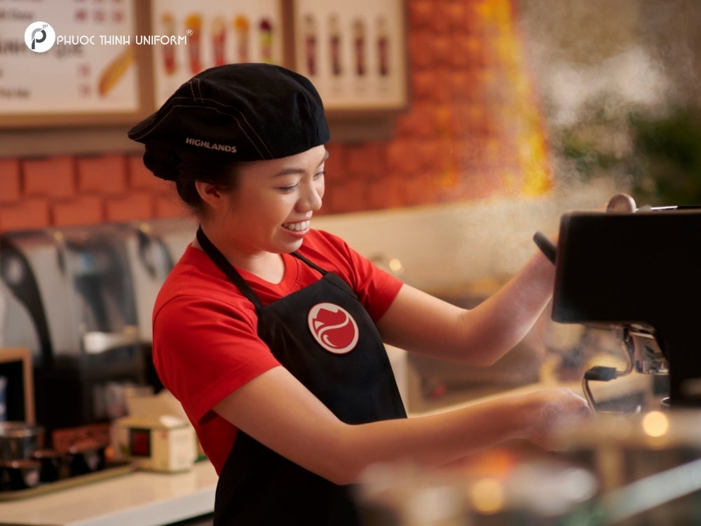 đồng phục quán cafe