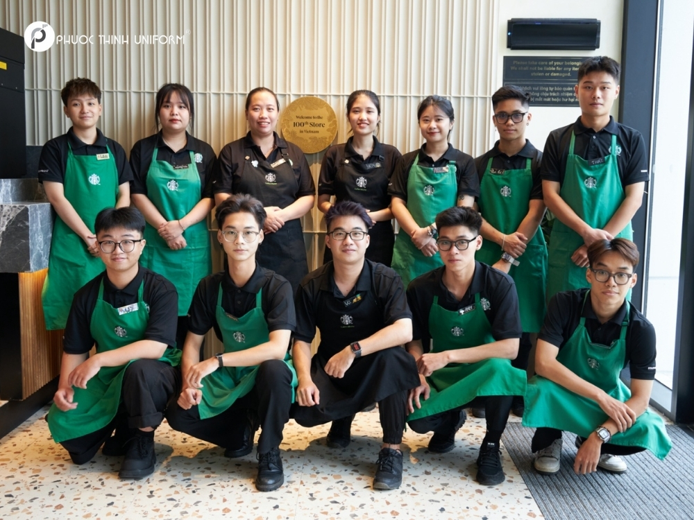đồng phục quán cafe