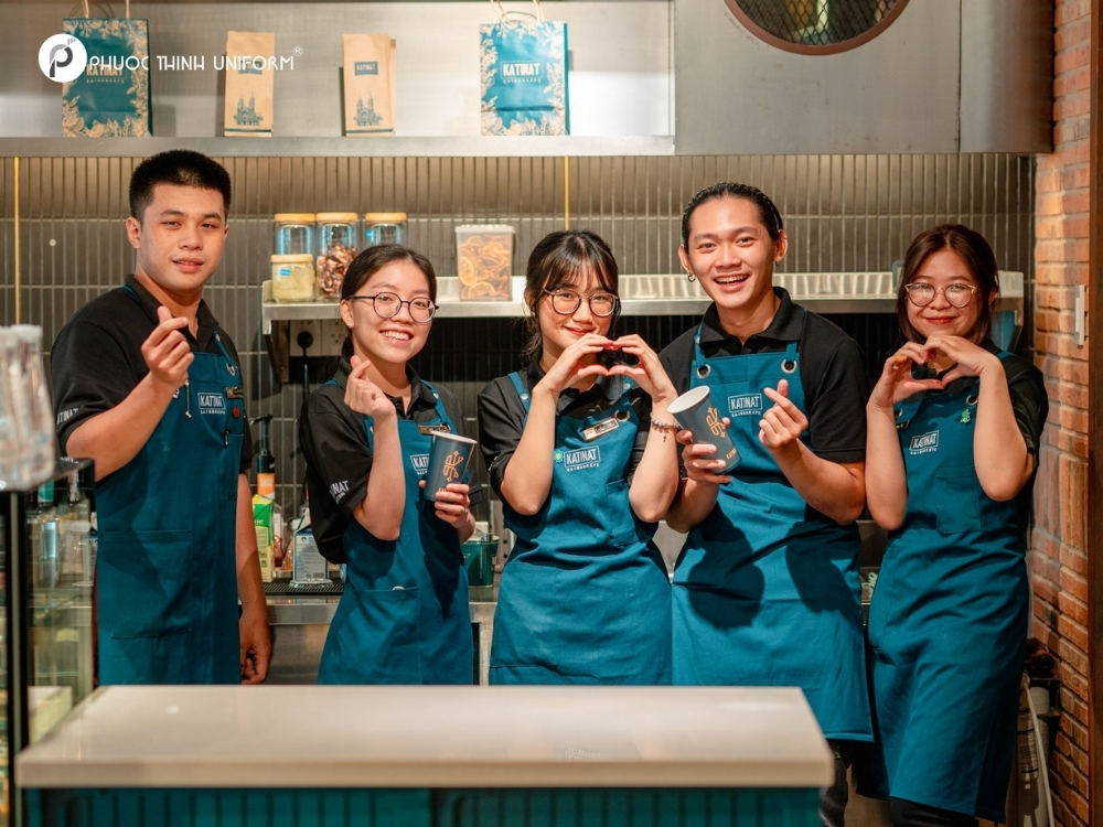 đồng phục quán cafe