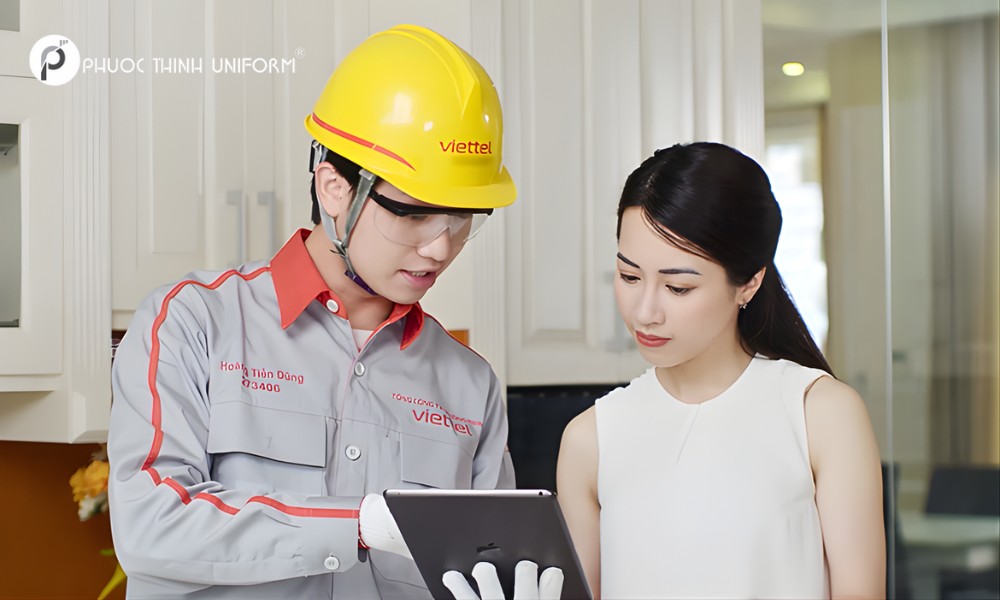 Top 7 mẫu đồng phục Viettel chuyên nghiệp may chuẩn mẫu tại xưởng mới nhất 2025 đồng phục viettel