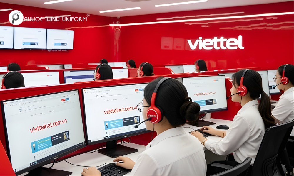 Top 7 mẫu đồng phục Viettel chuyên nghiệp may chuẩn mẫu tại xưởng mới nhất 2025 đồng phục viettel