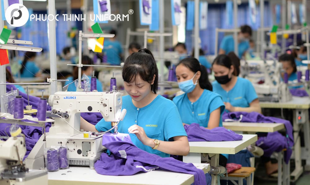 Áo thun công nhân