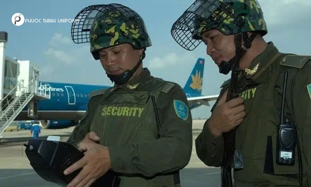 Đồng phục an ninh sân bay