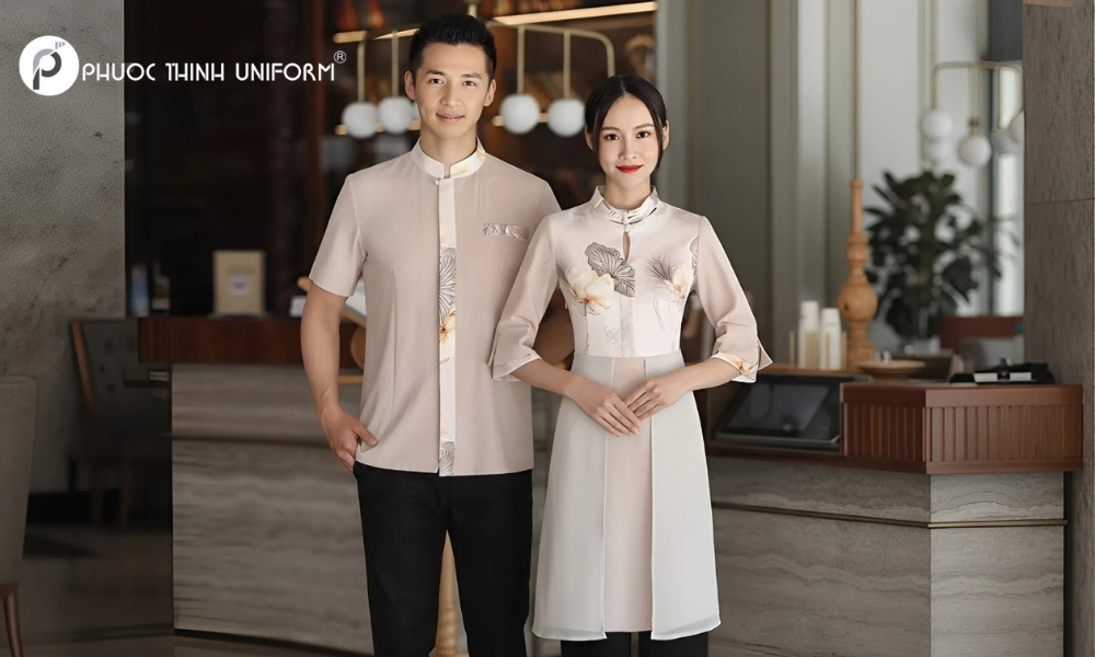 đồng phục lễ tân nhà hàng
