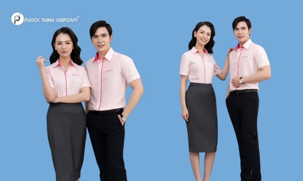 đồng phục nhân viên Aeon