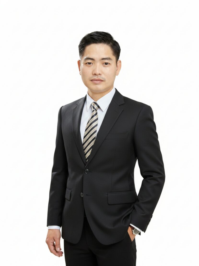 Đồng phục vest nam màu đen túi nắp - 09