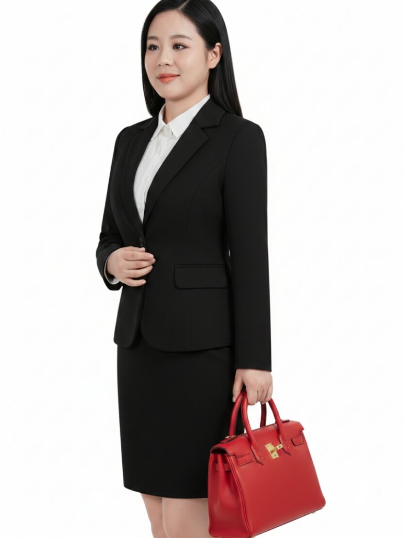 Đồng phục vest nữ 1 cúc - 19