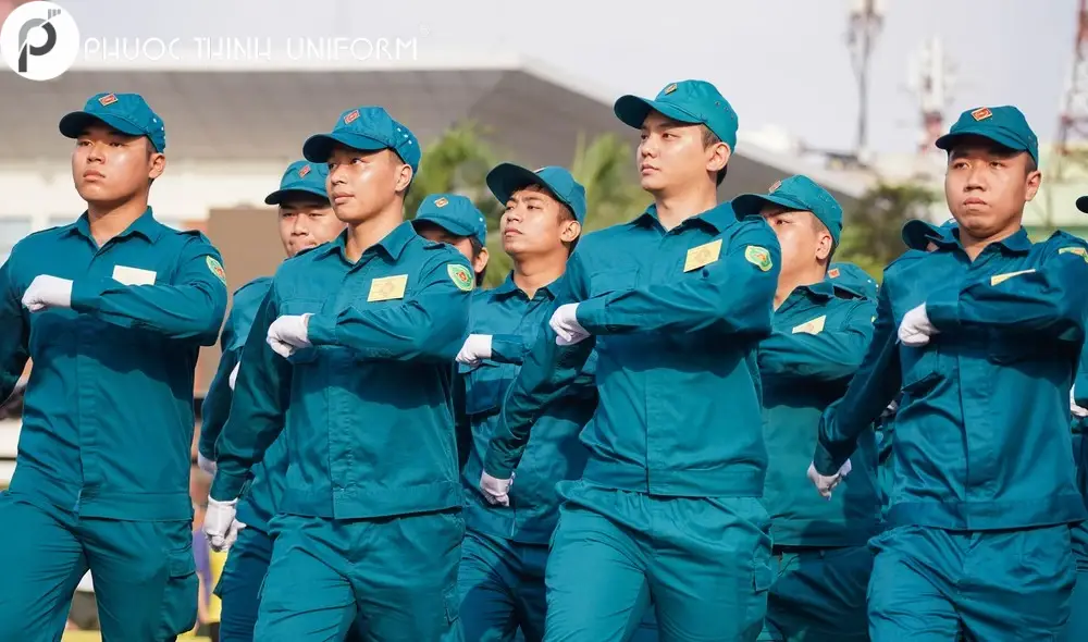 đồng phục dân quân tự vệ