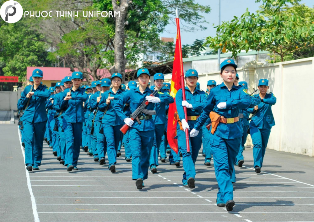đồng phục dân quân tự vệ