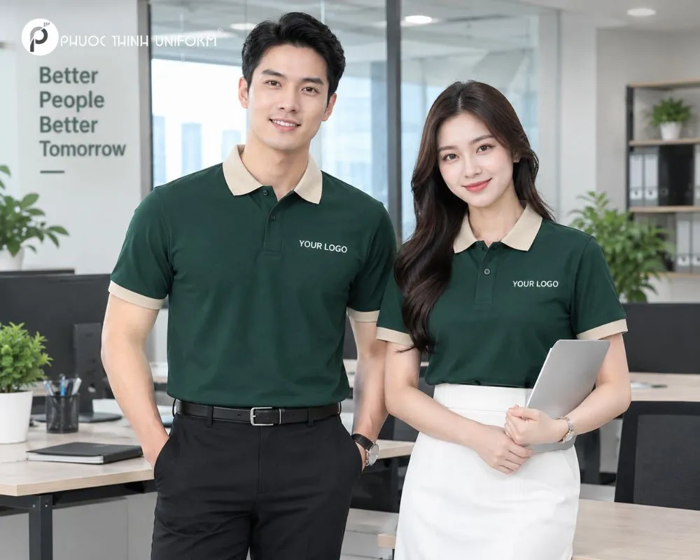 Lựa chọn phương pháp in hoặc thêu logo phù hợp để đảm bảo tính thẩm mỹ